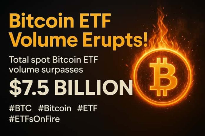 Bitcoin ETF Volume Bitcoin ETF Volume